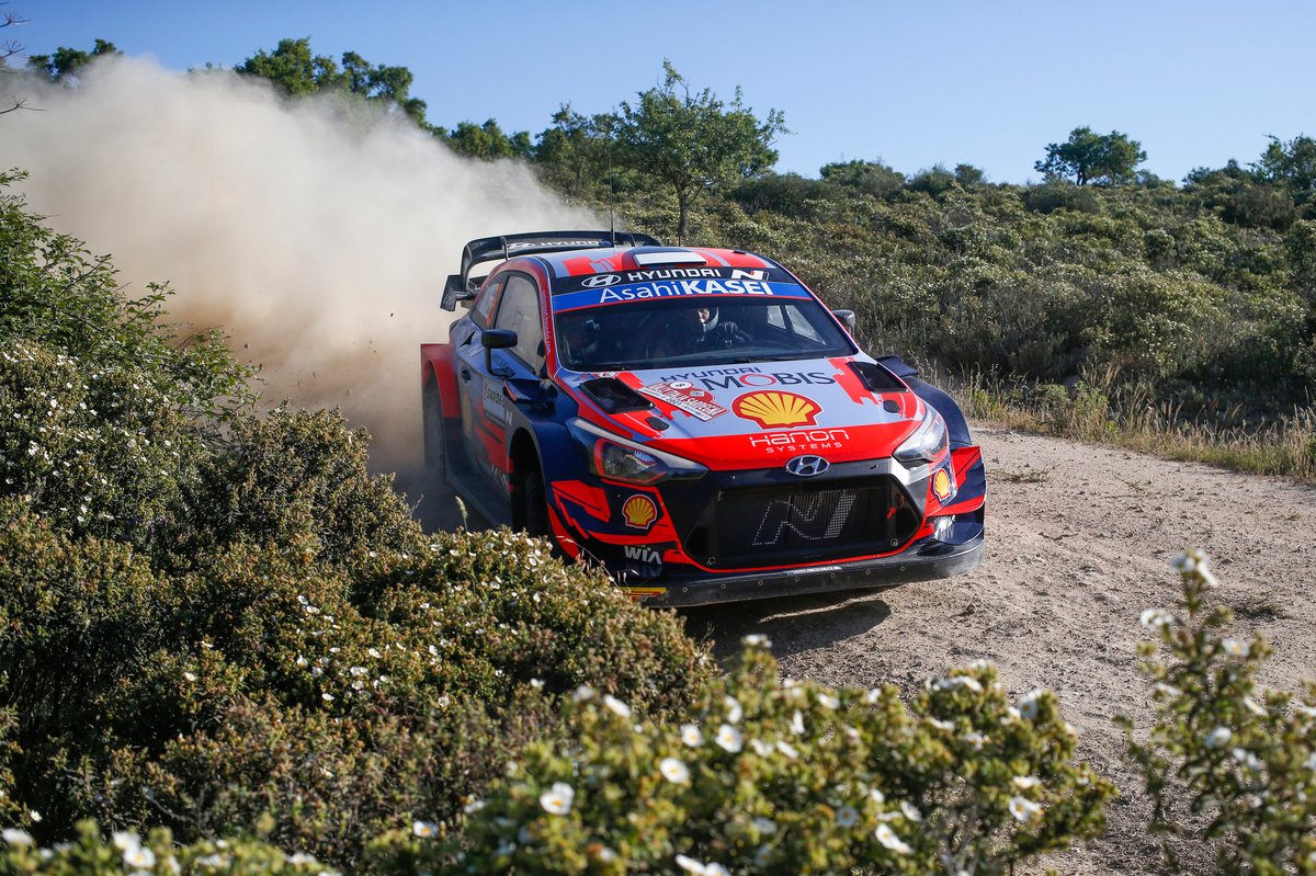 Ott Tänak, Martin Järveoja, Hyundai Motorsport Hyundai i20 Coupe WRC