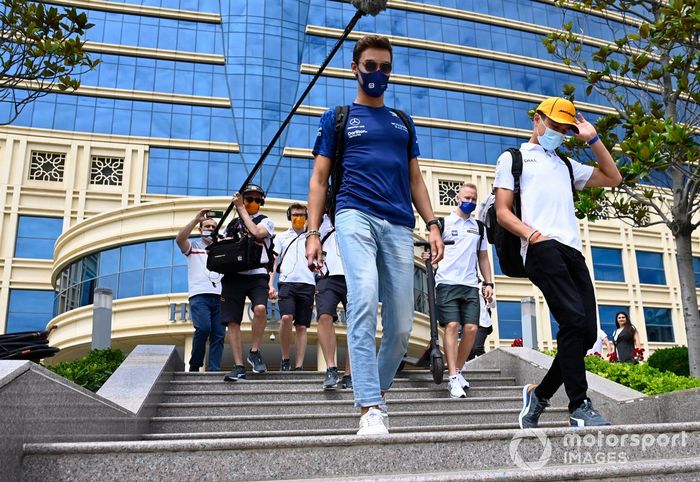 George Russell, Williams, Lando Norris, McLaren