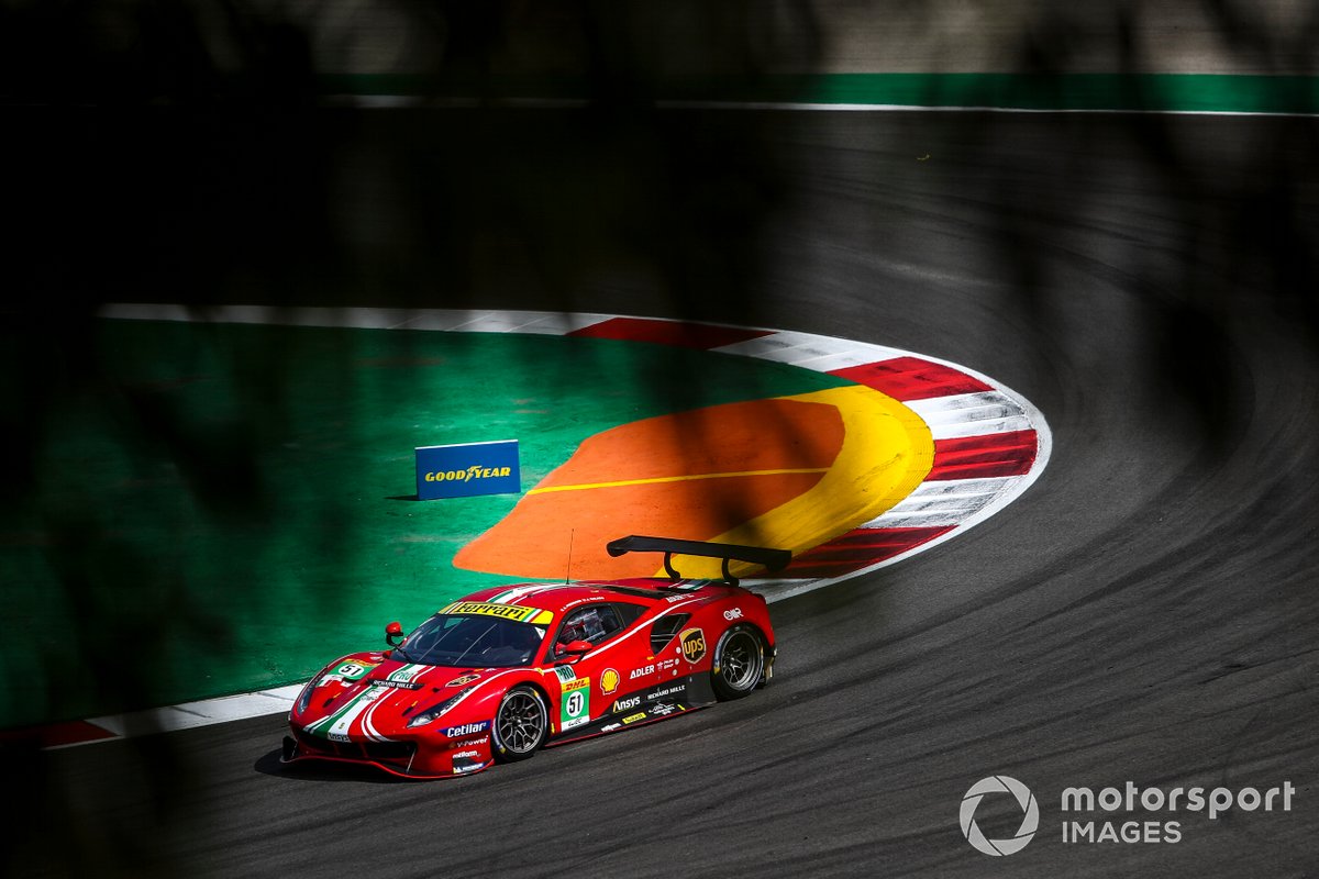 #51 AF Corse Ferrari 488 GTE EVO: Alessandro Pier Guidi, James Calado