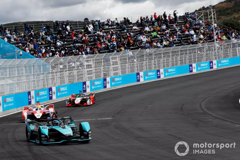Sam Bird, Jaguar Racing, Jaguar I-TYPE 5, Alexander Sims, Mahindra Racing, M7Electro, Rene Rast, Audi Sport ABT Schaeffler, Audi e-tron FE07