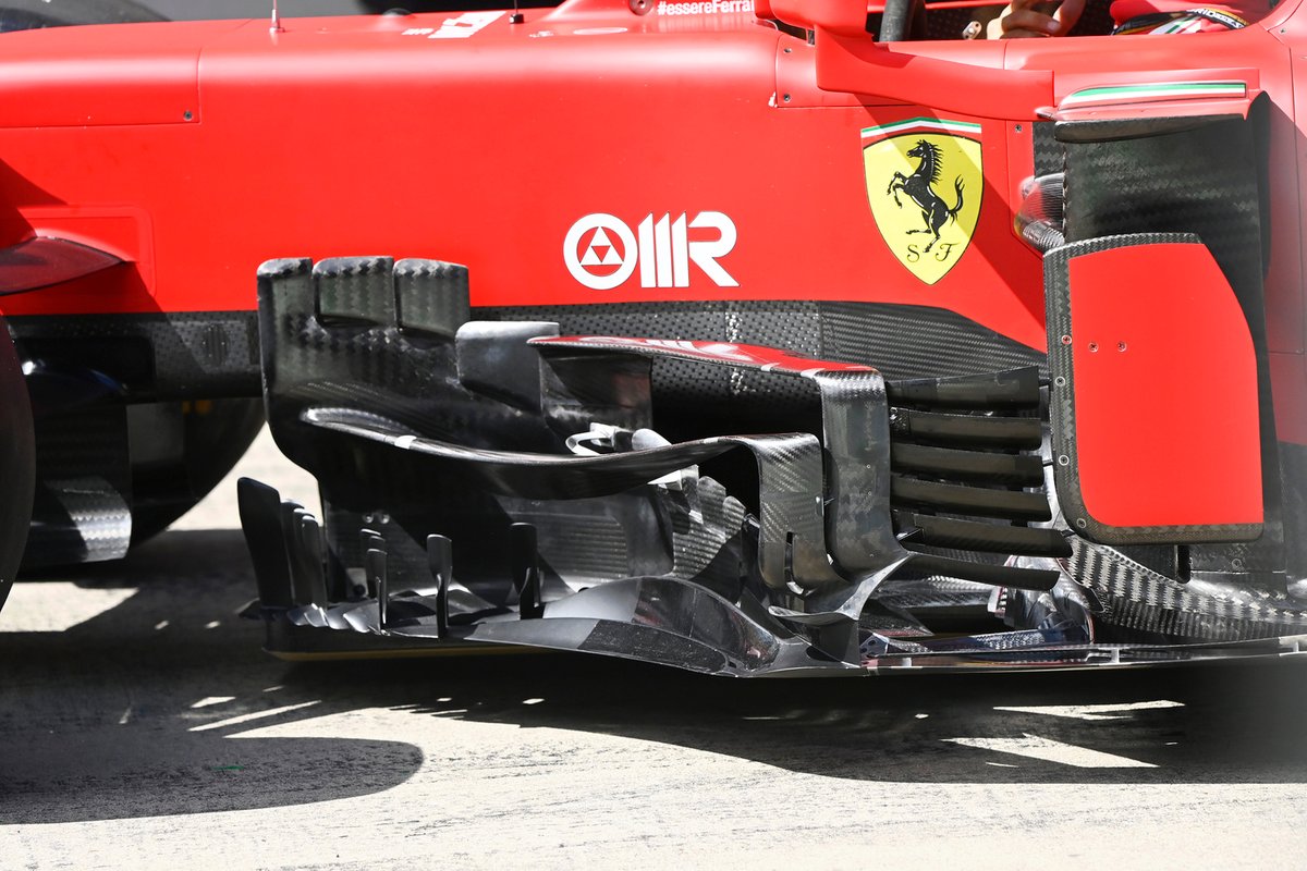 Ferrari SF21 detail