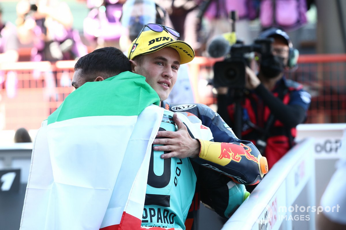 Ganador de la carrera Dennis Foggia, Leopard Racing