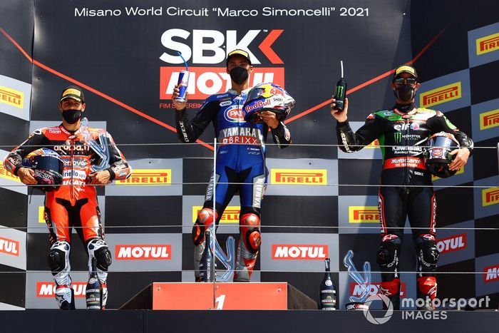 Michael Ruben Rinaldi, Aruba.It Racing - Ducati, Toprak Razgatlioglu, PATA Yamaha WorldSBK Team, Jonathan Rea, Kawasaki Racing Team WorldSBK