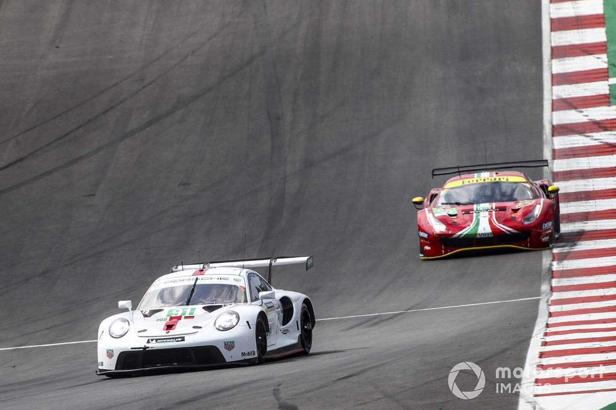 #91 Porsche GT Team Porsche 911 RSR - 19: Gianmaria Bruni, Richard Lietz, Frederic Makowiecki 