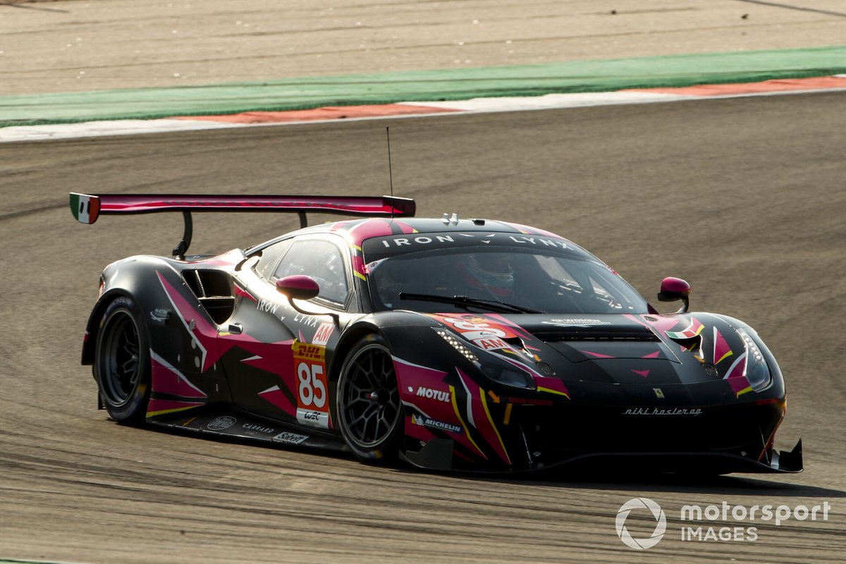 #85 Iron Lynx Ferrari 488 GTE EVO: Rahel Frey, Michelle Gatting, Manuela Gostner