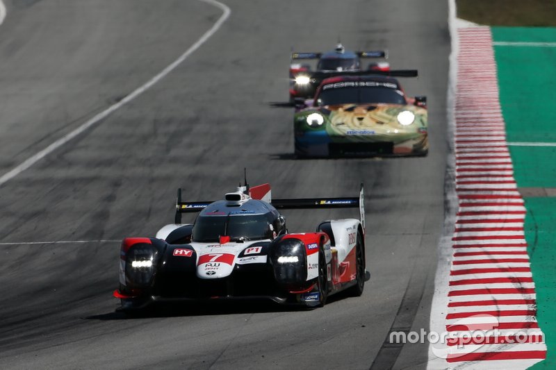#7 Toyota Gazoo Racing Toyota TS050 - Hybrid: Mike Conway, Kamui Kobayashi, Jose Maria Lopez