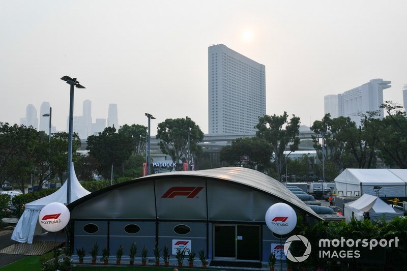 The FOM television compound