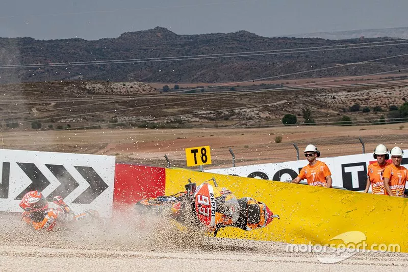 Sturz: Marc Marquez, Repsol Honda Team
