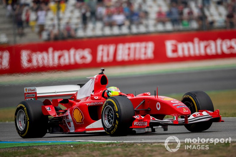 Mick Schumacher, Ferrari F2004 