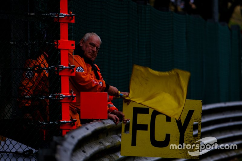 Full course yellow