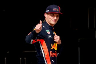 Pole pozisyonu sahibi Max Verstappen, Red Bull Racing