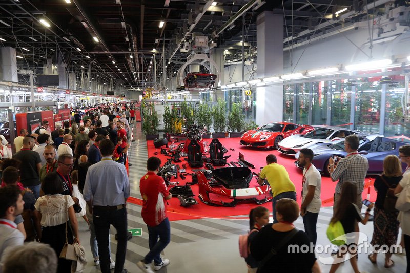 Atmosfera al Ferrari Family Day