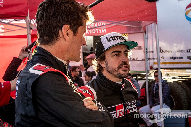 331# Toyota Gazoo Racing Toyota Hilux: Fernando Alonso, Marc Coma
