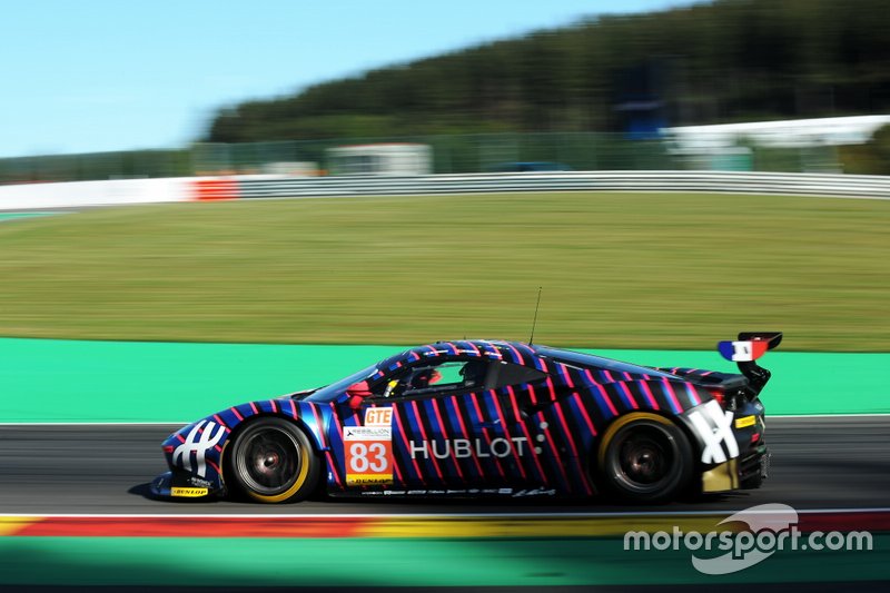 #83 Kessel Racing Ferrari F488 GTE: Manuela Gostner, Rahel Frey, Michelle Gatting