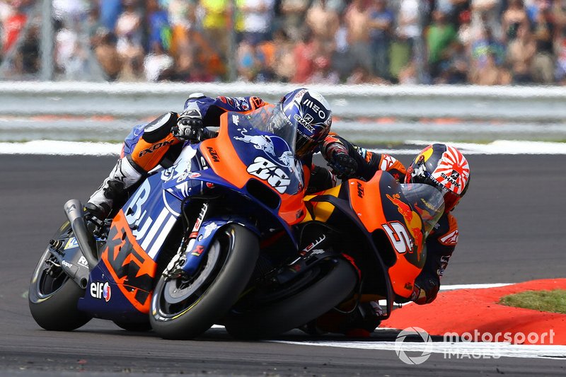 Johann Zarco, Red Bull KTM Factory Racing and Oliviera