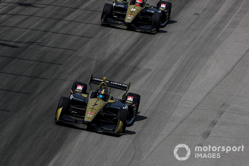 Marcus Ericsson, Arrow Schmidt Peterson Motorsports Honda, James Hinchcliffe, Arrow Schmidt Peterson Motorsports Honda