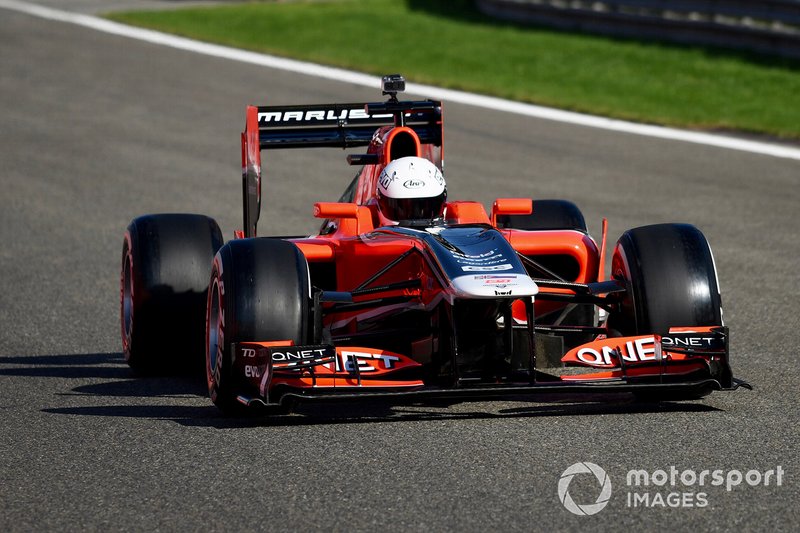 Демонстрационный заезд автомобиля Marussia F1
