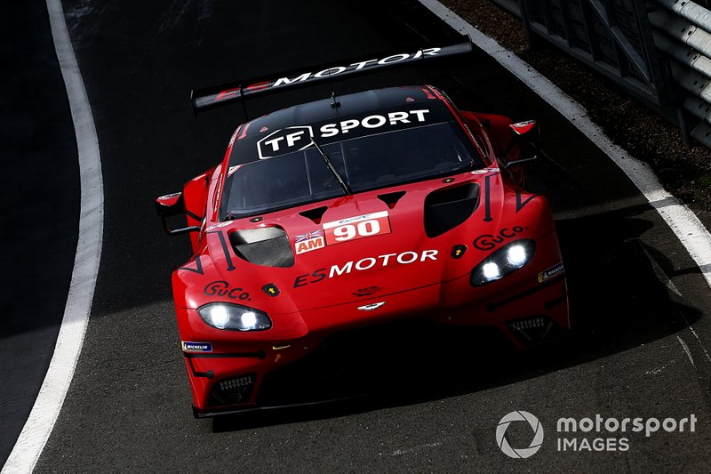 #90 TF Sport Aston Martin Vantage: Salih Yoluc, Charles Eastwood, Jonathan Adam