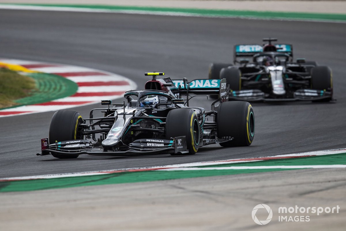 Valtteri Bottas, Mercedes F1 W11, Lewis Hamilton, Mercedes F1 W11