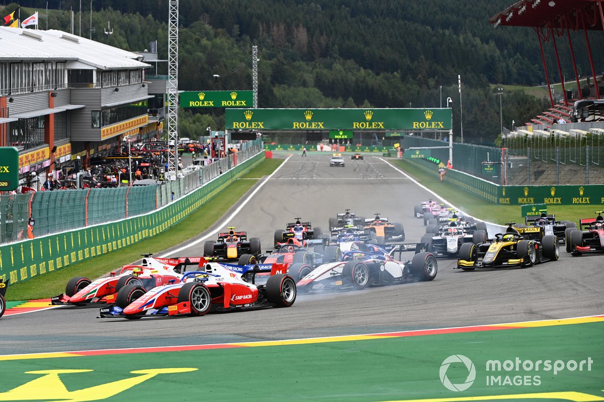 Mick Schumacher, Prema Racing, Robert Shwartzman, Prema Racing, Louis Deletraz, Charouz Racing System, Nobuharu Matsushita, MP Motorsport