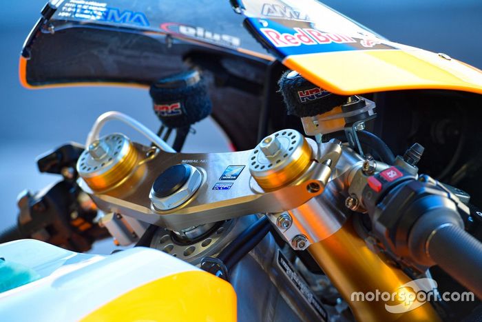 Repsol Honda bike detail