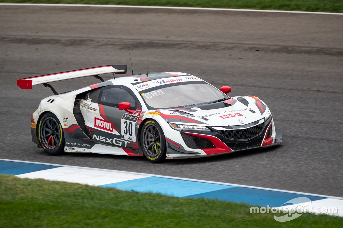 #30 Team Honda Racing Honda NSX GT3 Evo: Mario Farnbacher, Dane Cameron, Renger van der Zande