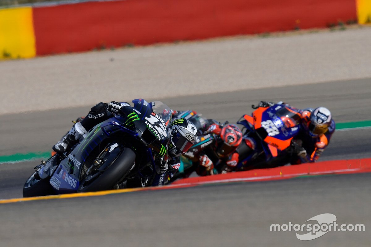 Maverick Vinales, Yamaha Factory Racing, Miguel Oliveira, Red Bull KTM Tech 3