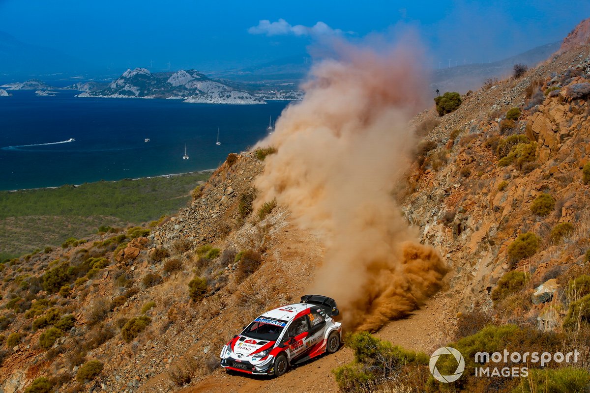 Elfyn Evans, Scott Martin, Toyota Gazoo Racing WRT Toyota Yaris WRC