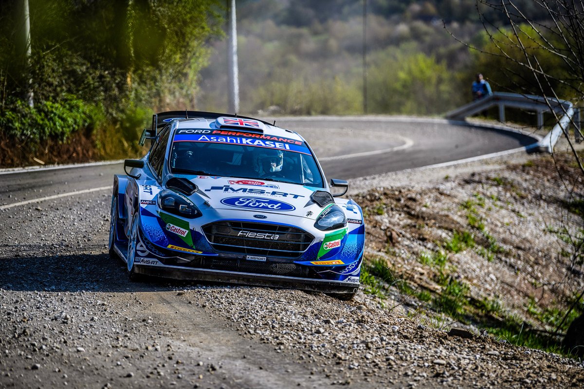 Gus Greensmith, Chris Patterson, M-Sport Ford WRT Ford Fiesta WRC