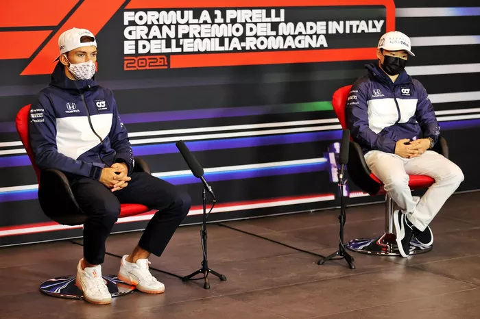 Pierre Gasly, AlphaTauri, Yuki Tsunoda, AlphaTauri