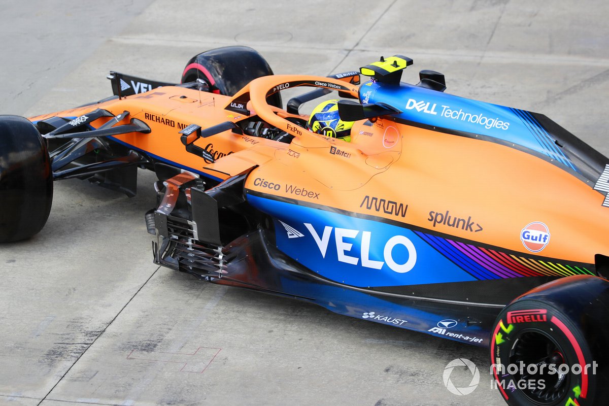 Lando Norris, McLaren MCL35M
