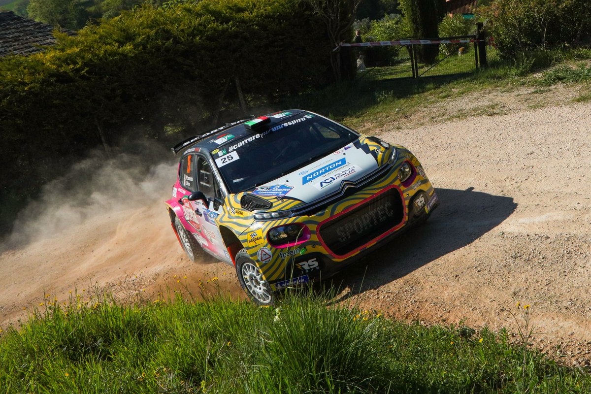 Rachele Somaschini, Giovanni Arena, Sportec Engineering, Citroen C3 R5