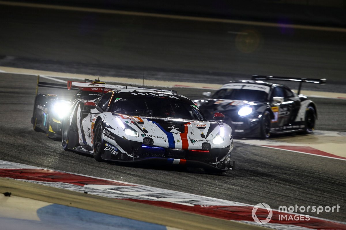 #83 AF Corse Ferrari 488 GTE EVO: Francois Perrodo, Emmanuel Collard, Nicklas Nielsen