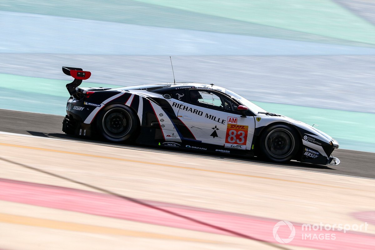 #83 AF Corse Ferrari 488 GTE EVO: Francois Perrodo, Emmanuel Collard, Nicklas Nielsen
