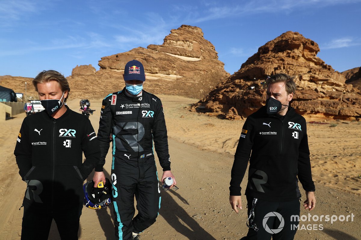Nico Rosberg, fundador y CEO, Rosberg X Racing, y Johan Kristoffersson, Rosberg X Racing