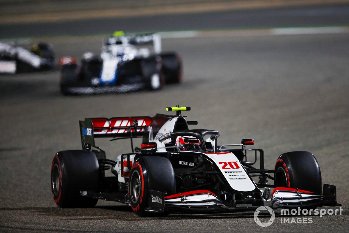 Kevin Magnussen, Haas VF-20, Nicholas Latifi, Williams FW43