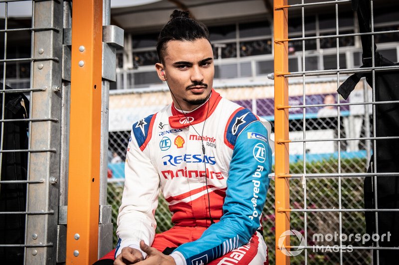 Pascal Wehrlein, Mahindra Racing on the grid