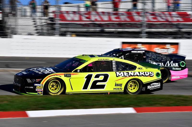 Ryan Blaney, Team Penske, Ford Mustang Menards/Richmond