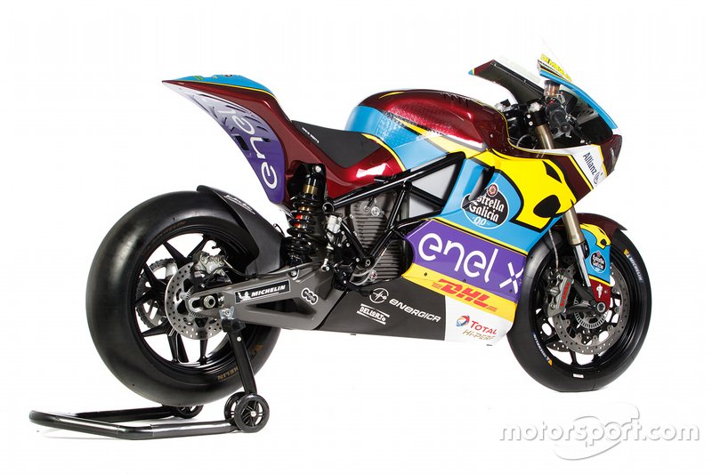 Mike di Meglio, Marc VDS Racing's Kalex Moto E bike