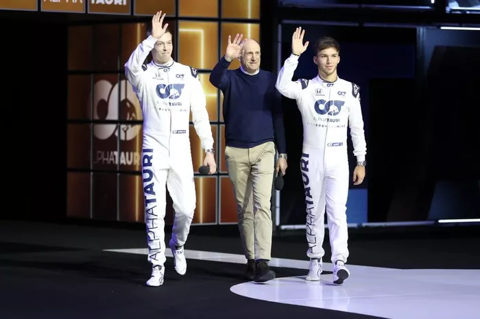 Dniil Kvyat, AlphaTauri, Pierre Gasly, AlphaTauri, Franz Tost, Jefe de equipo de la Scuderia AlphaTauri