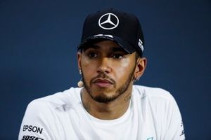 Lewis Hamilton, Mercedes AMG F1, en conférence de presse