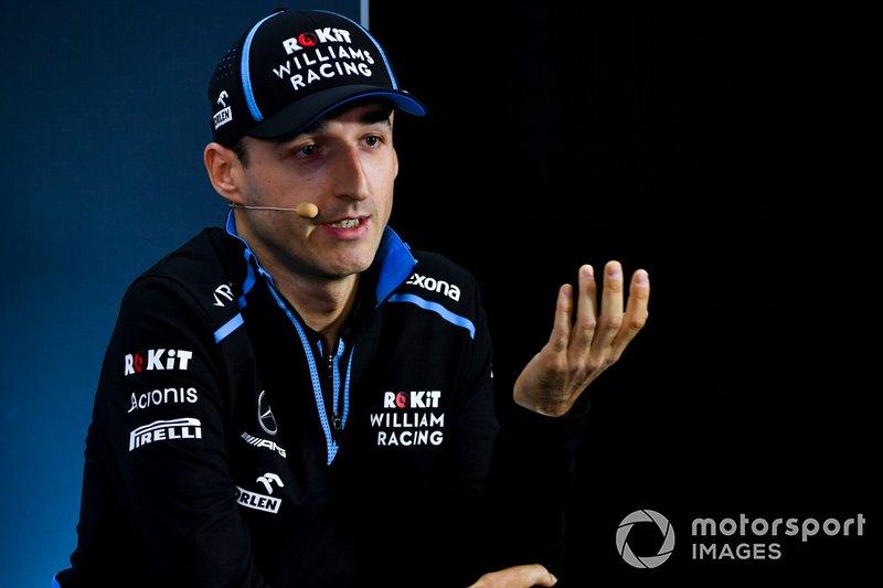 Robert Kubica, Williams Racing In the Press Conference