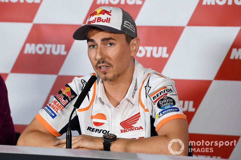 Jorge Lorenzo, Repsol Honda Team announcing retirement