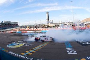 Race Winner Denny Hamlin, Joe Gibbs Racing, Toyota Camry FedEx Ground