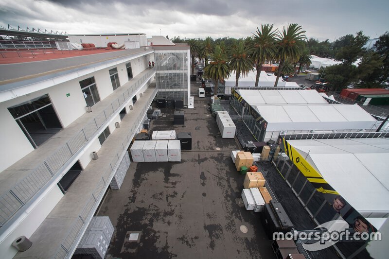Preparativos para la F1 en el Autódromo Hermanos Rodríguez