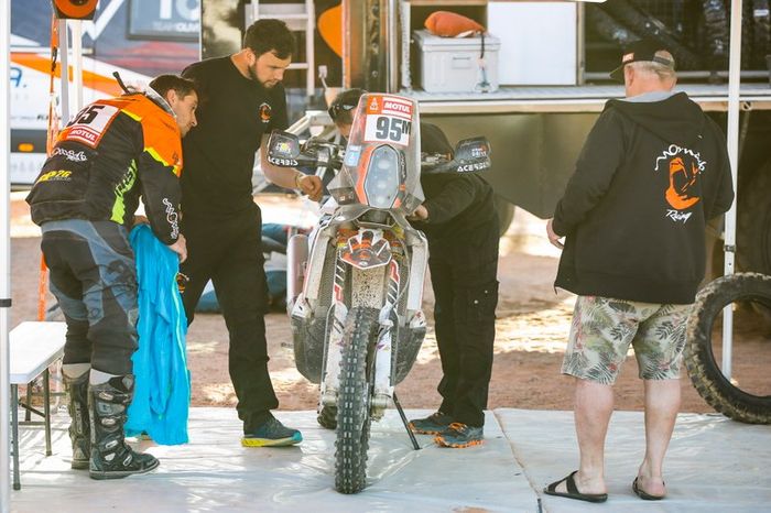 #95 KTM: Sebastien Lagut