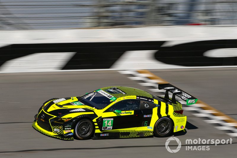 #14 AIM Vasser Sullivan Lexus RC-F GT3, GTD: Parker Chase, Jack Hawksworth, Michael De Quesada, Kyle Busch