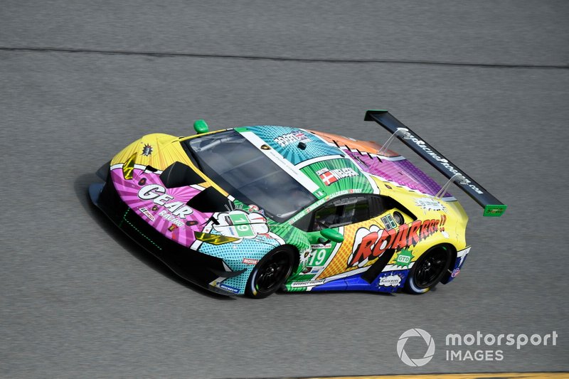 W19 GEAR Racing powered by GRT Grasser Lamborghini Huracan GT3, GTD: Christina Nielsen, Katherine Legge, Tati Calderon, Rahel Frey