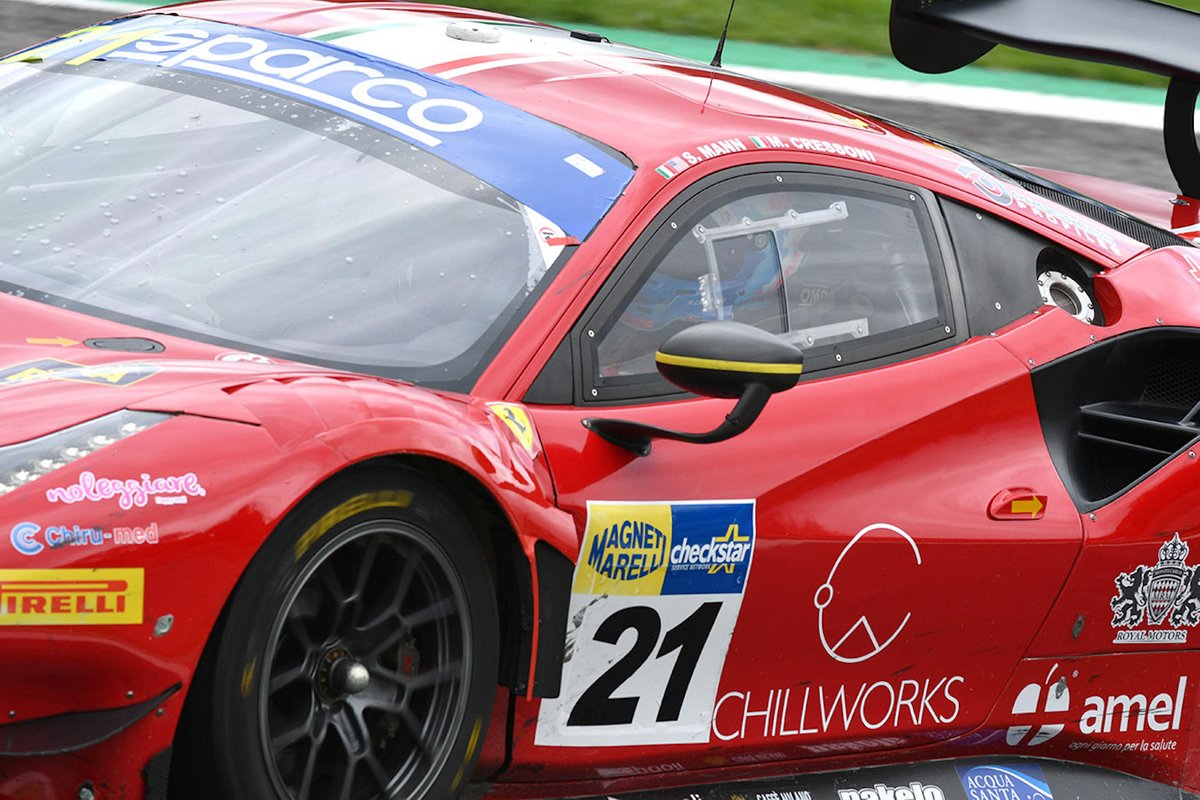 #21 AF Corse, Ferrari 488 GT3 Evo: Simon Mann, Matteo Cressoni