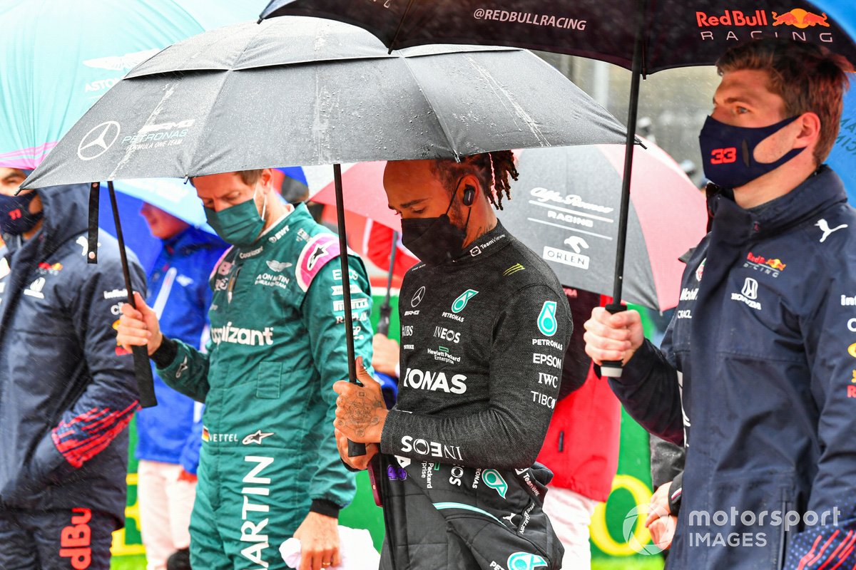 Sebastian Vettel, Aston Martin, Lewis Hamilton, Mercedes, Max Verstappen, Red Bull Racing